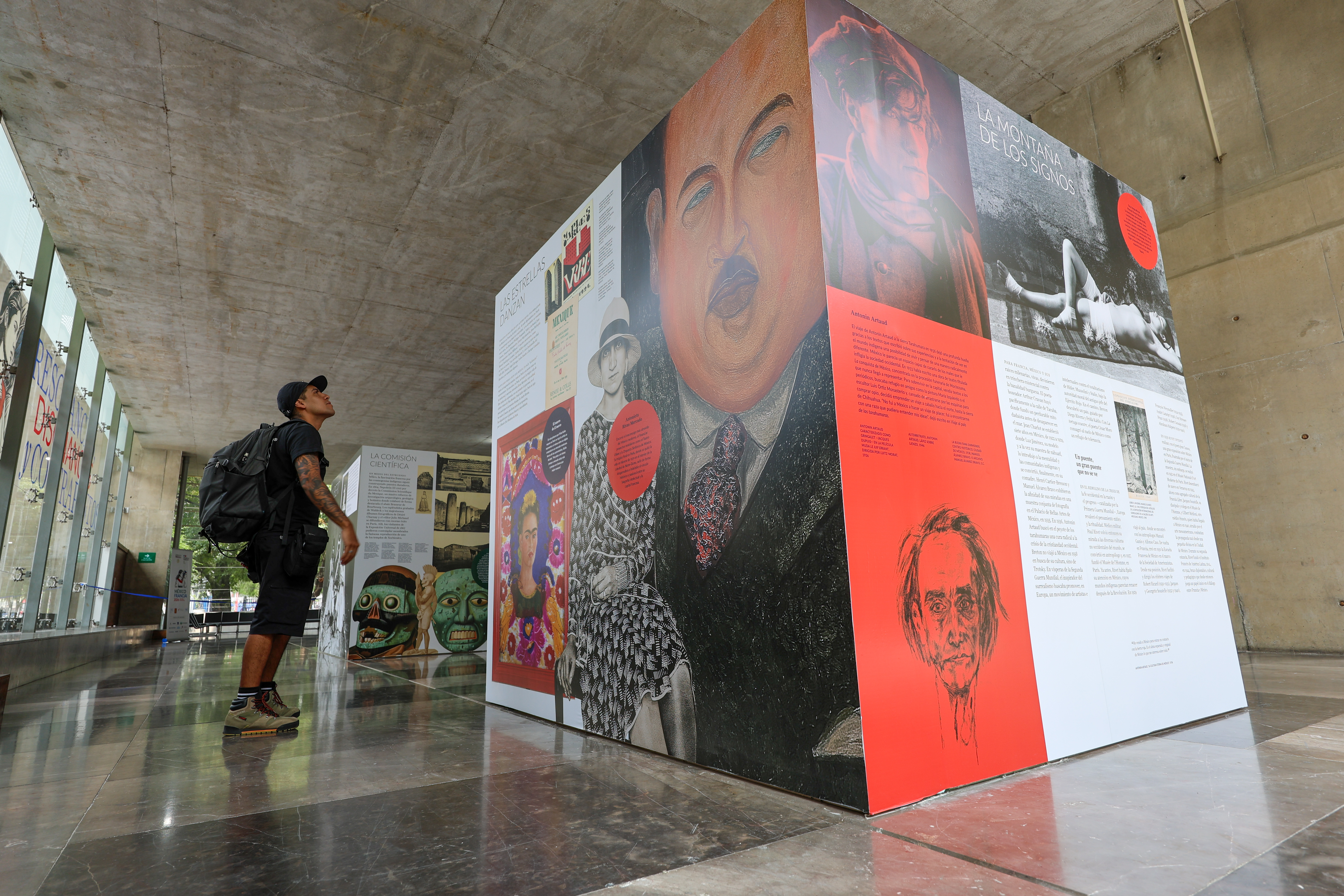 Recorrido por la exposición Francia-México